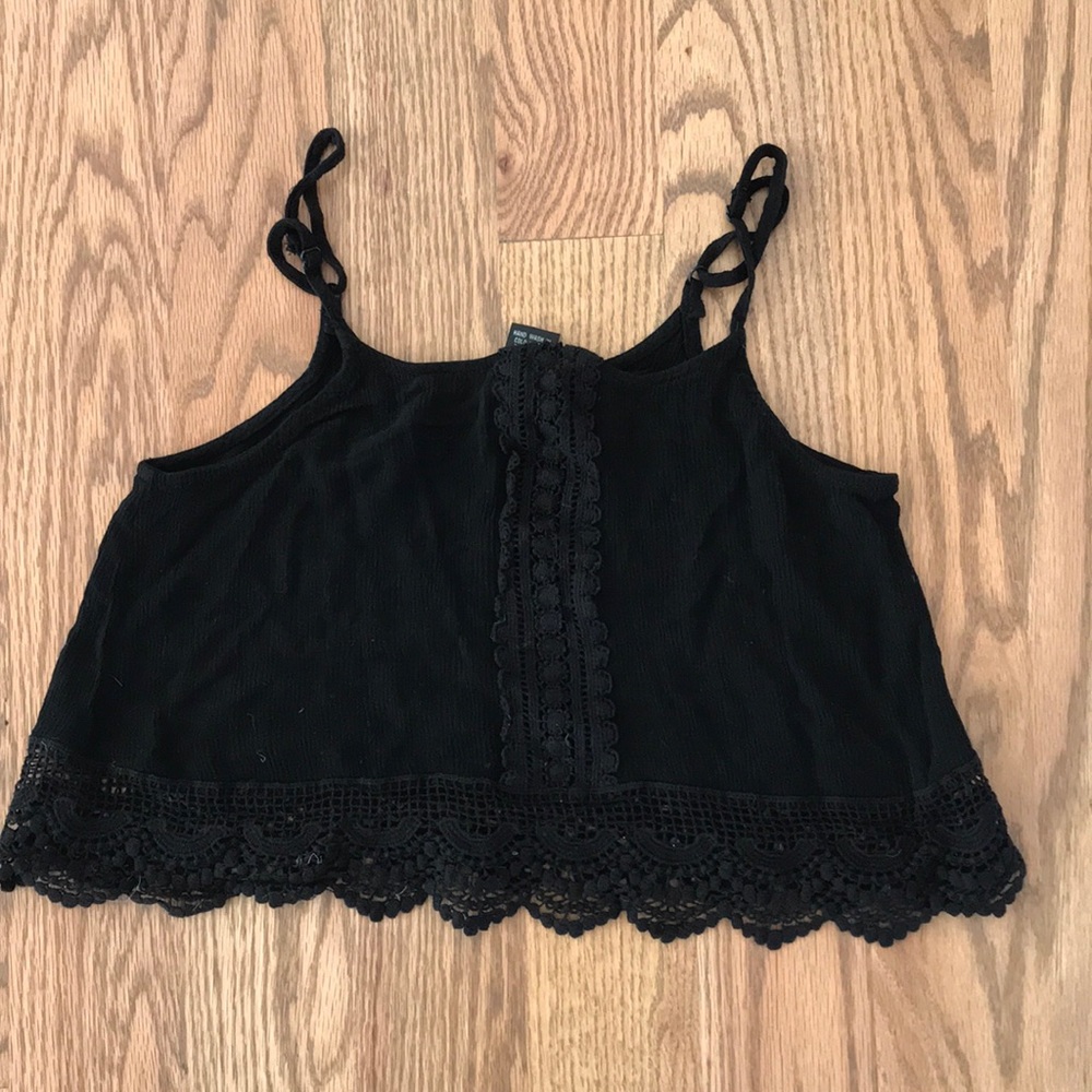 Lacey crop top